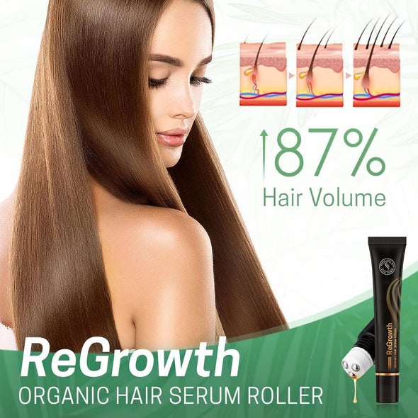 ReGrowth™ Organisch Haar Serum Roller (1+1 GRATIS!)