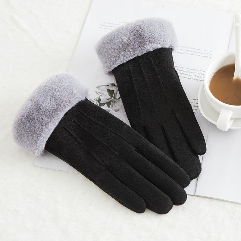 Leventin™ | Suede Leren Dames Handschoenen