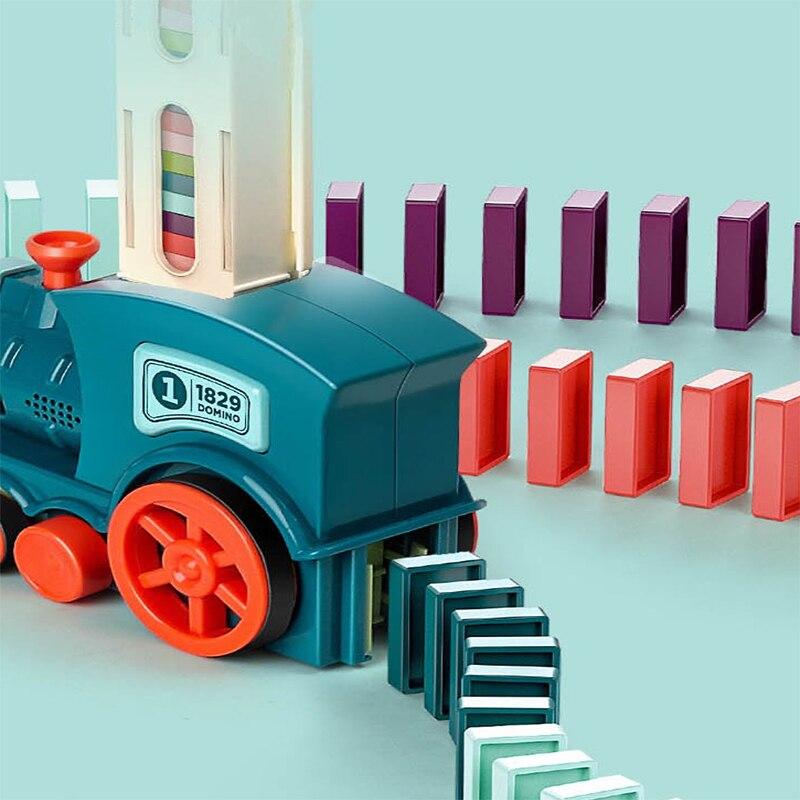 Domino Train™ I Speelgoedtrein bouw- en stapelblokken