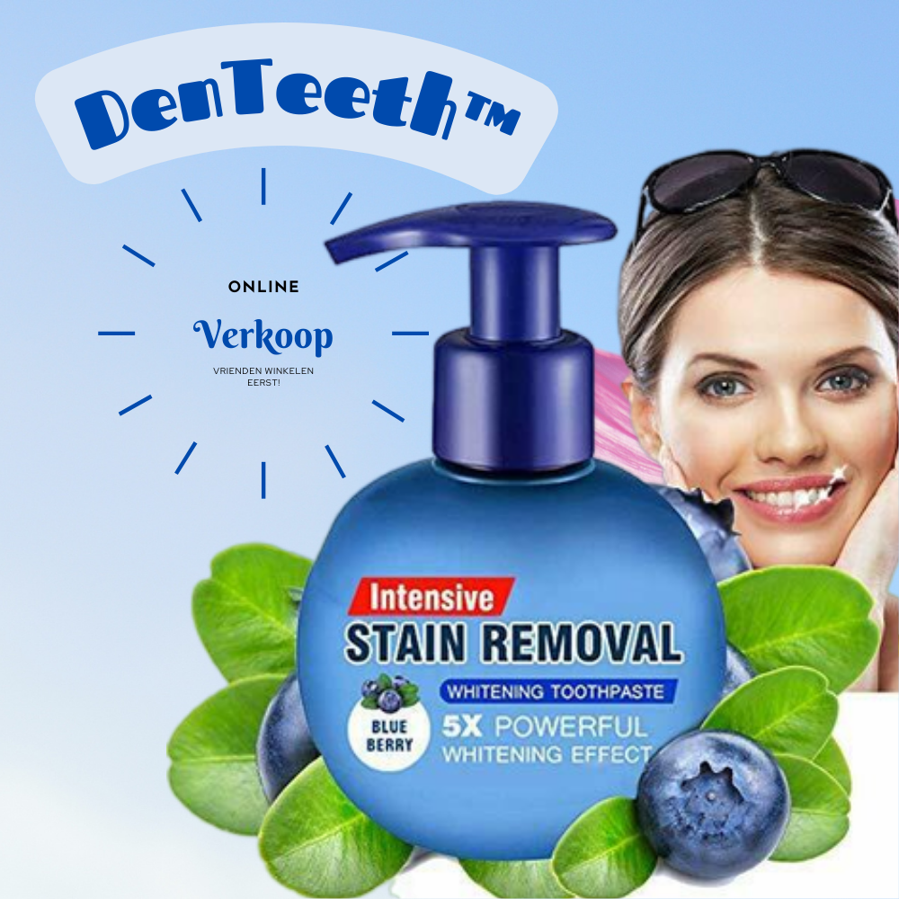 DenTeeth™ | Vlekverwijderaar Whitening tandpasta