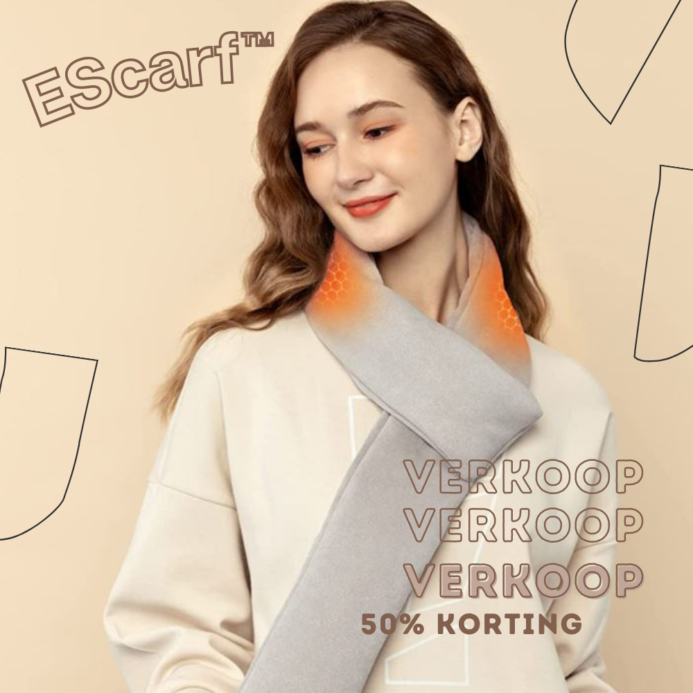 EScarf™ | Elektrische Verwarmings Sjaal Verwarmings Pads