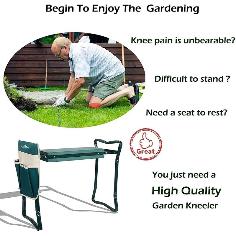 Garden Kneeler™ I Tuinier Zitje En Kniebeschermer