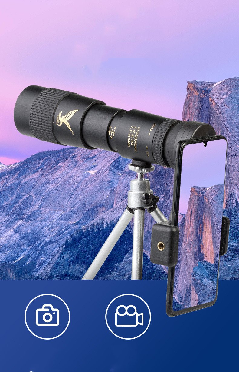 ProMono™ I 10-300x40 HD Professionele Monoculaire Telescoop