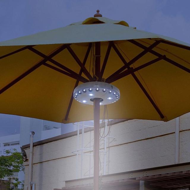 Heldere LED-Parasol lamp – Eeen must voor iedere tuin!