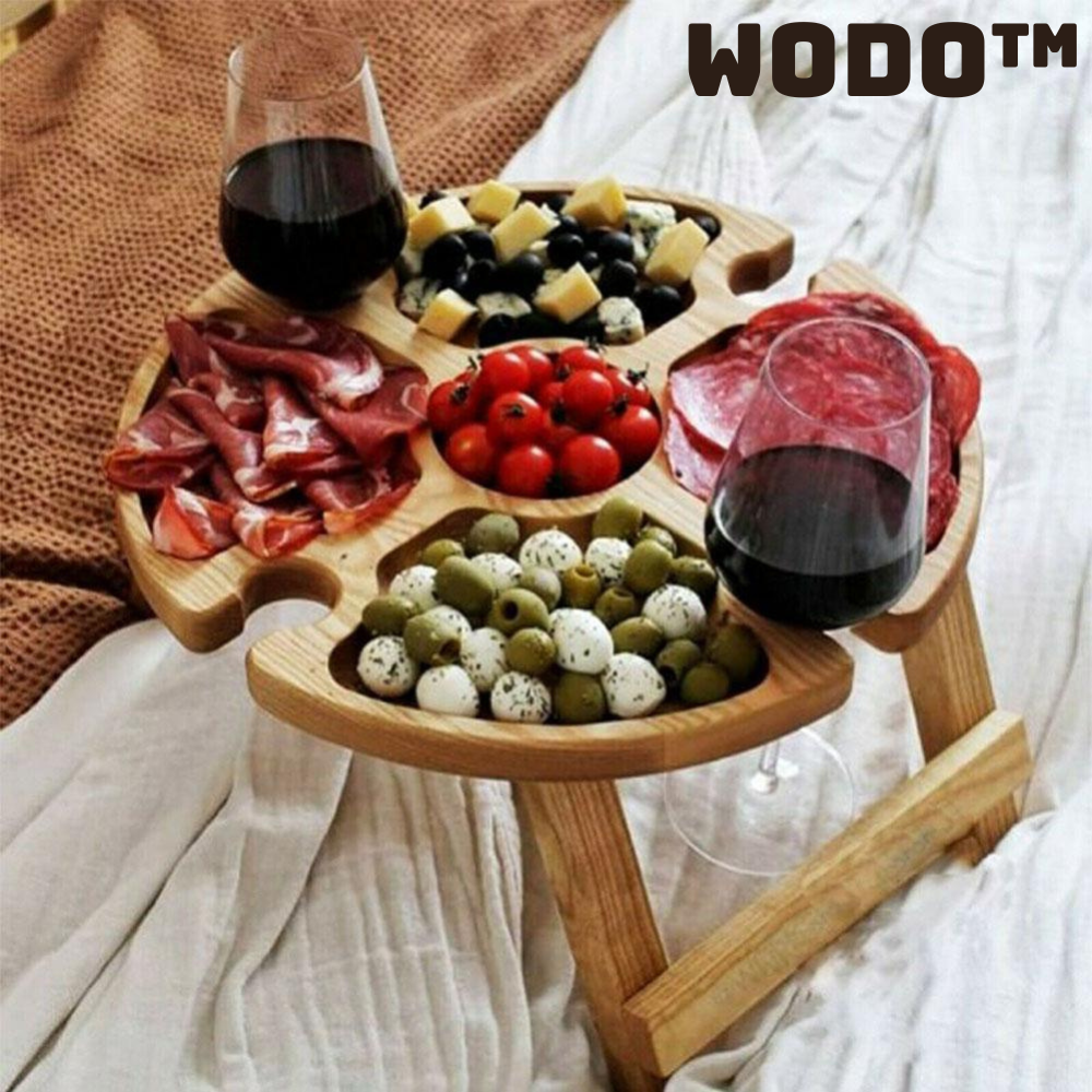 Wodo™ - Draagbare Houten Tafel